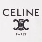 CELINE T-SHIRT IN COTTON JERSEY