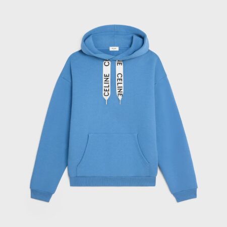 CELINE HOMME COTTON-JERSEY HOODIE