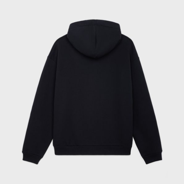 CELINE STREET STYLE COTTON OVERSIZED LOGO HOODIES