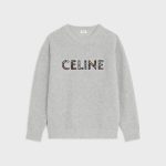 CELINE OVERSIZED EMBROIDERED SWEATER