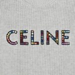 CELINE OVERSIZED EMBROIDERED SWEATER