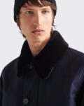 BLOUSON JACKET WITH SHEARLING COLLAR