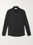 CELINE SILK SATIN JACQUARD SHIRT