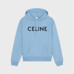 CELINE LOOSE HOODIE IN COTTON FLEECE