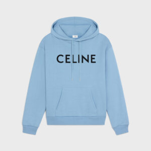  CELINE LOOSE HOODIE IN COTTON FLEECE