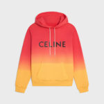 CELINE LOOSE HOODIE IN COTTON FLEECE