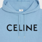 CELINE LOOSE HOODIE IN COTTON FLEECE