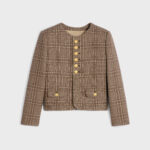 CHELSEA JACKET IN PRINCE OF WALES WOOL