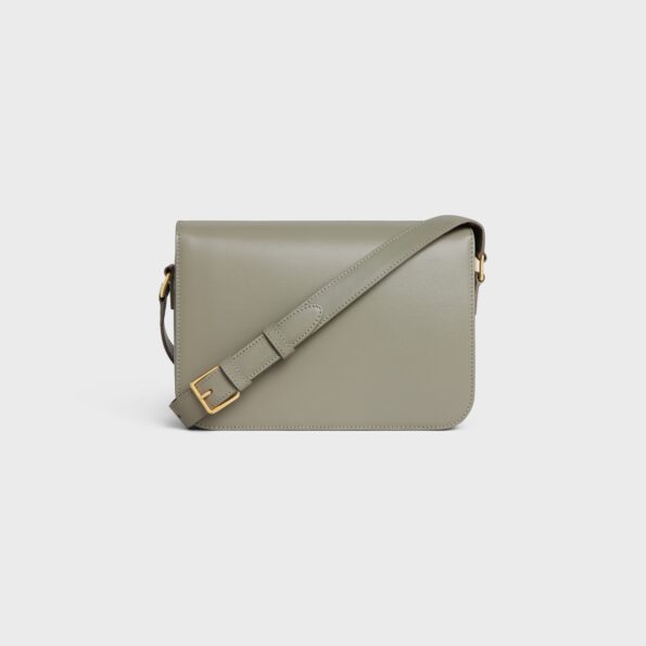 CLASSIQUE CELINE TRIOMPHE BAG IN SHINY CALFSKIN