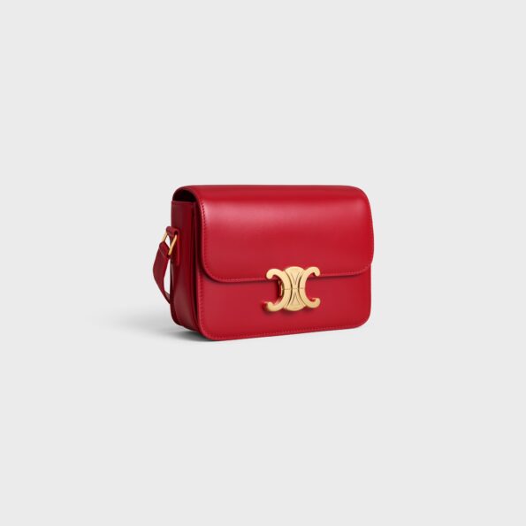 CLASSIQUE CELINE TRIOMPHE BAG IN SHINY CALFSKIN