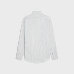 LOOSE CARNABY CELINE SHIRT IN STRIPED SILK