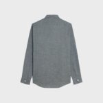 LOOSE CELINE SHIRT IN LIGHT CHAMBRAY COTTON