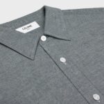 LOOSE CELINE SHIRT IN LIGHT CHAMBRAY COTTON