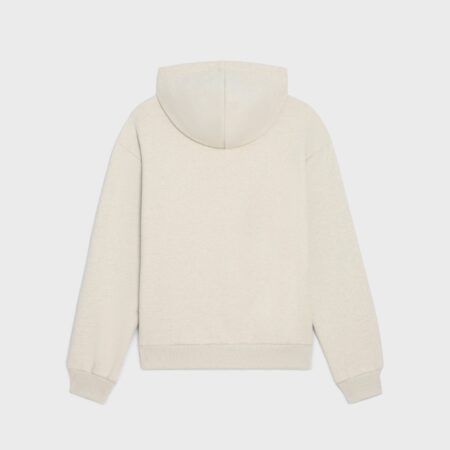 CELINE LOOSE HOODIE IN COTTON FLEECE