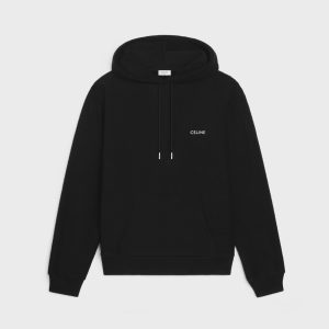 LOOSE TRIOMPHE HOODIE IN COTTON AND CASHMERE