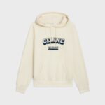 CELINE PARIS 70’S HOODIE IN COTTON AND CASHMERE