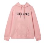 CELINE HOODIE IN COTTON FLEECE