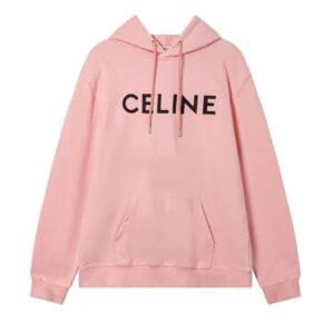 CELINE HOODIE IN COTTON FLEECE