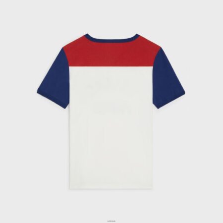 CELINE REGULAR T-SHIRT IN COTTON JERSEY