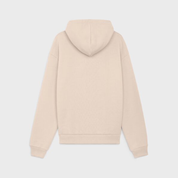 CELINE LOOSE HOODIE IN COTTON FLEECE