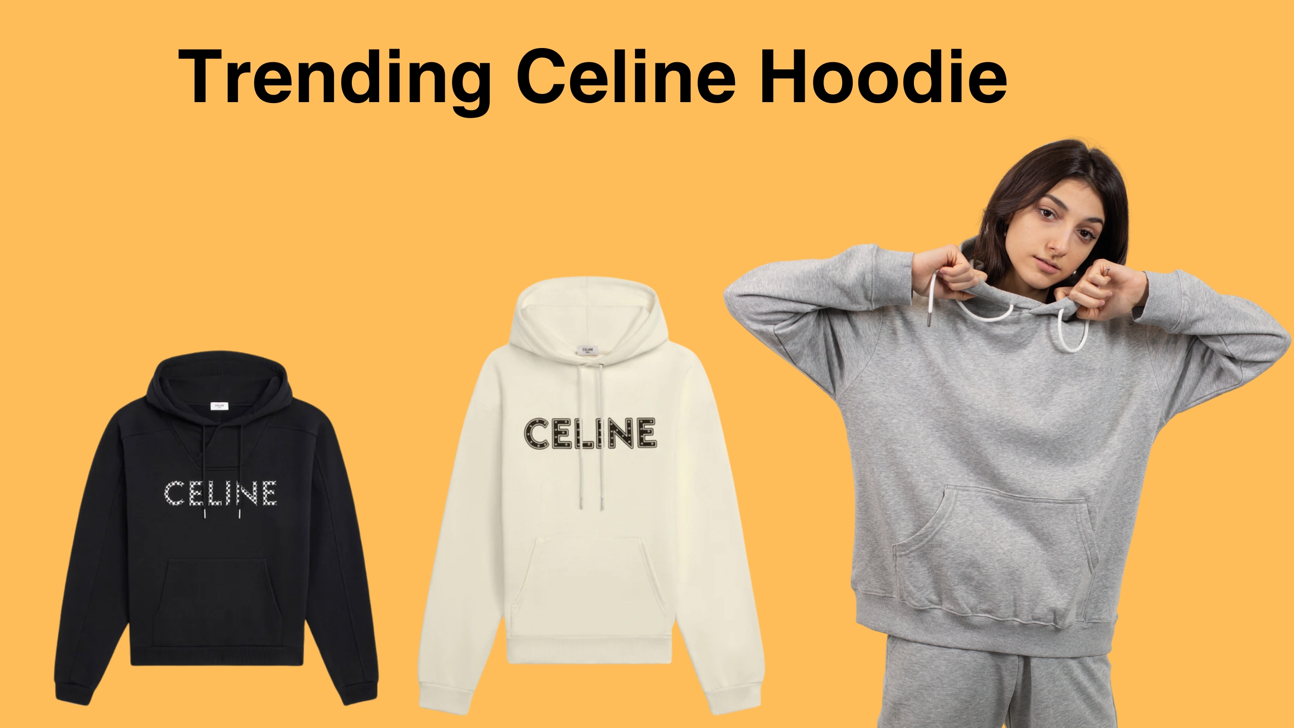 celine hoodie