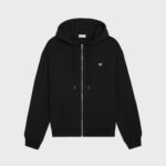 LOOSE TRIOMPHE HOODIE IN COTTON AND CASHMERE