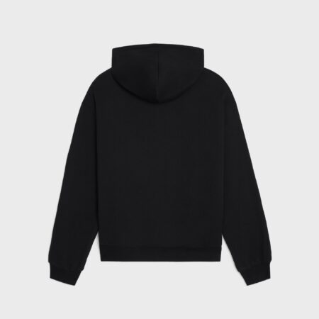 LOOSE TRIOMPHE HOODIE IN COTTON AND CASHMERE