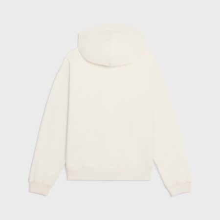 CELINE LOOSE HOODIE IN COTTON FLEECE