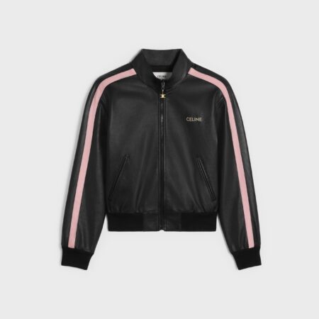 CELINE TRACKSUIT JACKET IN SOFT LAMBSKIN