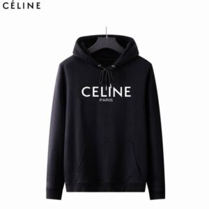 CELINE HOODIE IN TRIOMPHE LOGO 