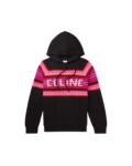 CELINE HOMME WOOL JACQUARD HOODIE