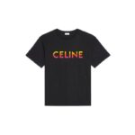 CELINE T SHIRT MEN BLACK